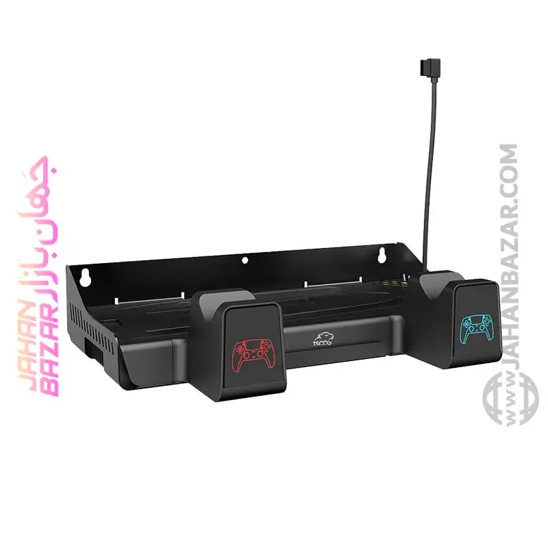 پایه شارژر گیم پد و فن خنک کننده تسکو TSCO مدل TGS 18 LootRack — تصویر ۶