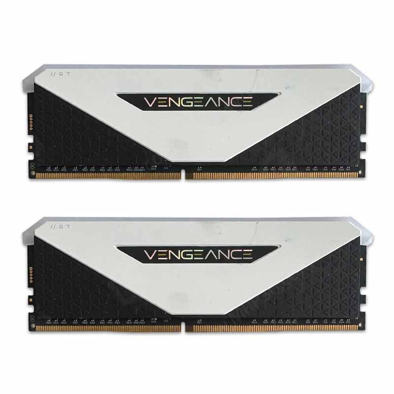پک رم کورسیر Corsair Vengeance RT RGB 16GB(8×2) DDR4 3200Mhz استوک — تصویر ۲