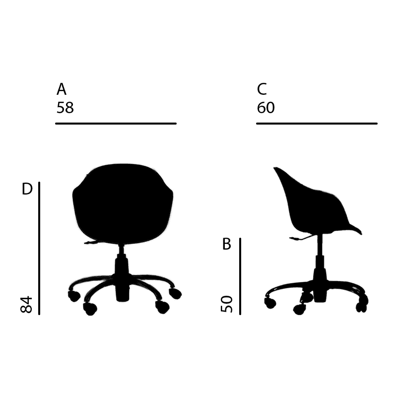 صندلی اداری CT31 هامون — تصویر ۴