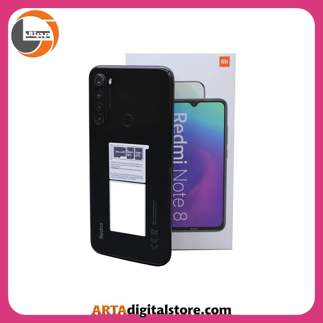 شیائومی Xiaomi Redmi Note 8 4GB/64GB Space Black — تصویر ۲