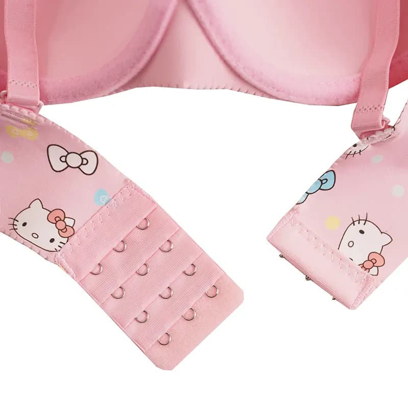 ست شورت و سوتین اسفنجی لیزری فانتزی hello kitty — تصویر ۴