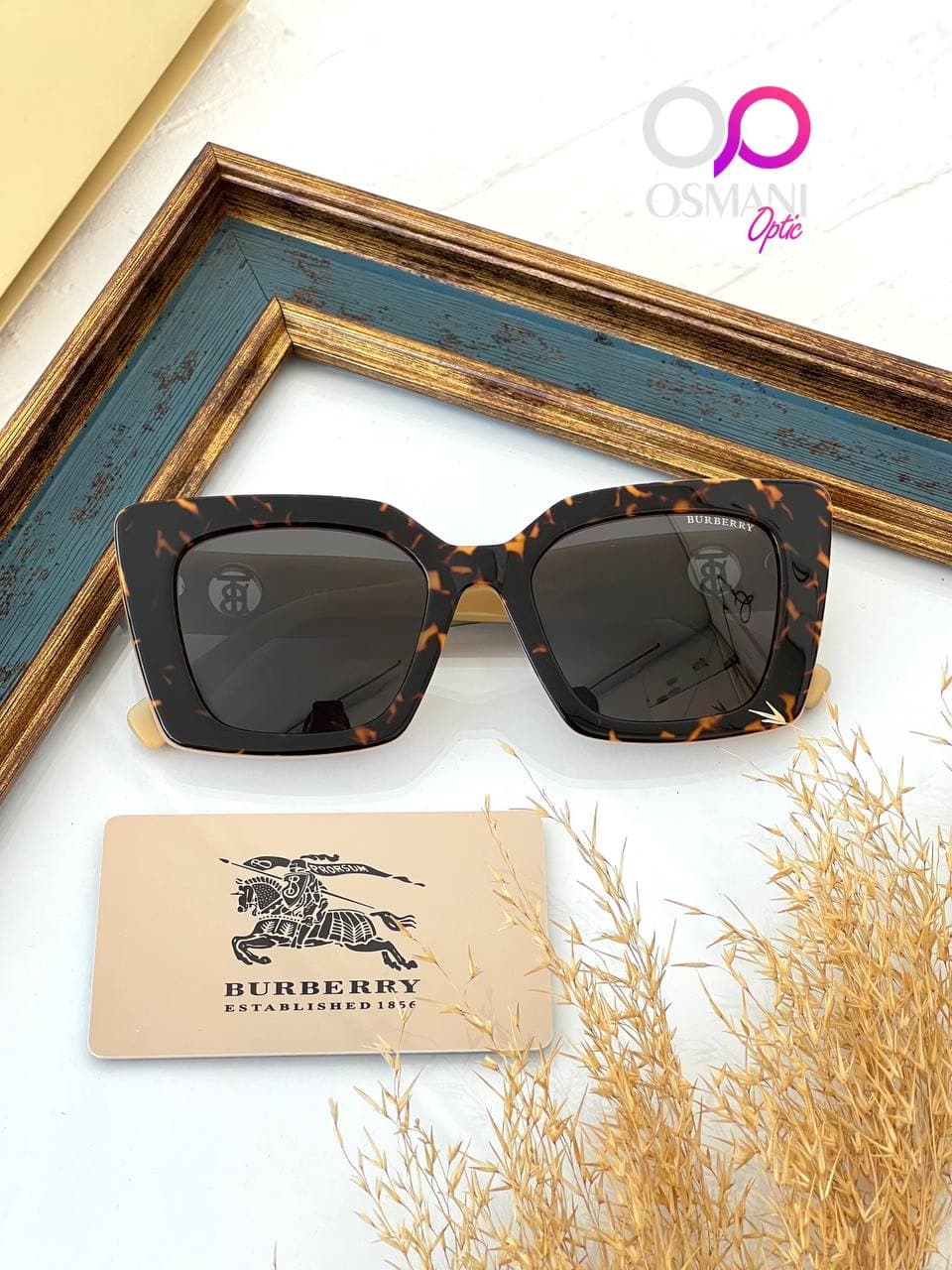 عینک آفتابی مردانه بربری مدل BURBERRY BE4344 — تصویر ۳