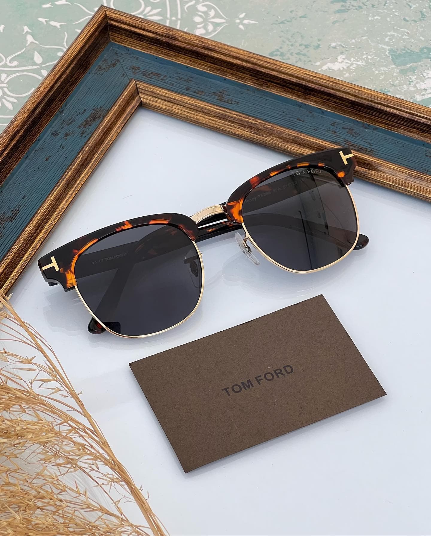عینک آفتابی اسپرت تامفورد مدل Tom Ford TF248 ClubMaster — تصویر ۸