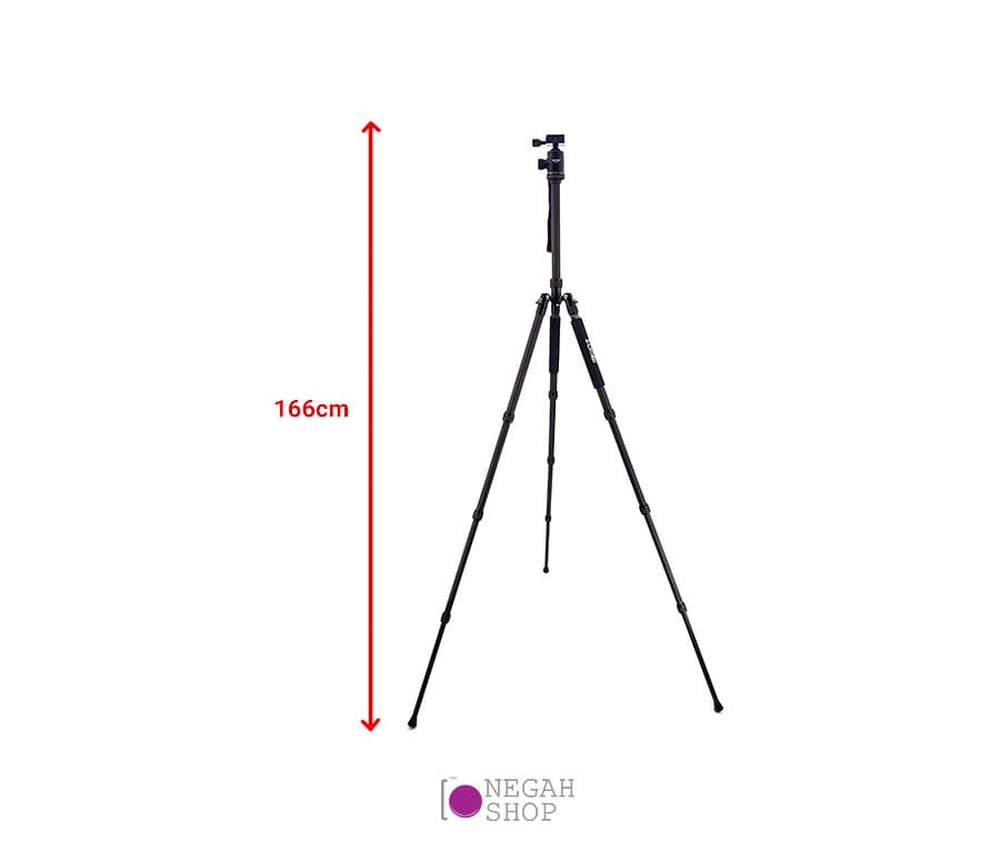 سه پایه دوربین زومی Zomei Z818 بال هد — تصویر ۵