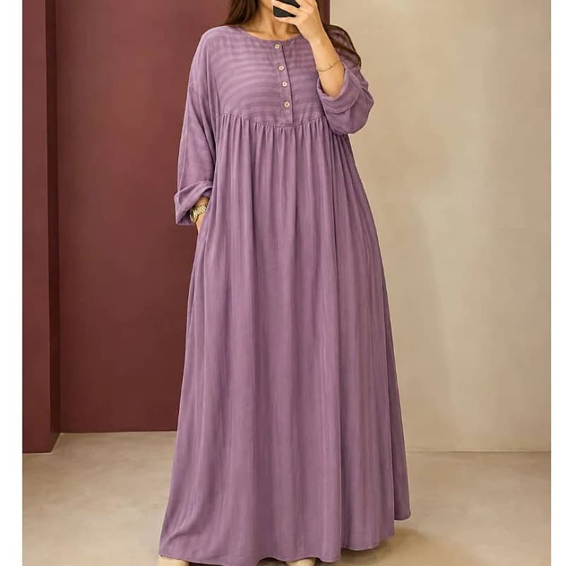 پیراهن ساحلی مانتویی لینن قواره دار وارداتی /کد29920 — تصویر ۶