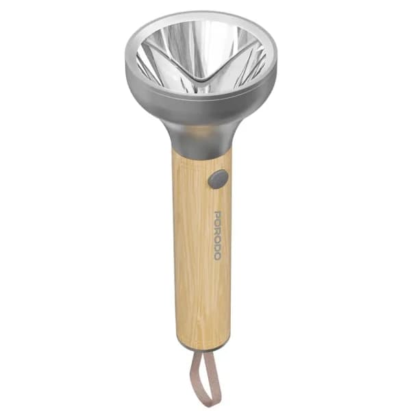 چراغ قوه چوبی پرودو مدل Birch 190 PDA90501WD با پوسته آلومینیومی