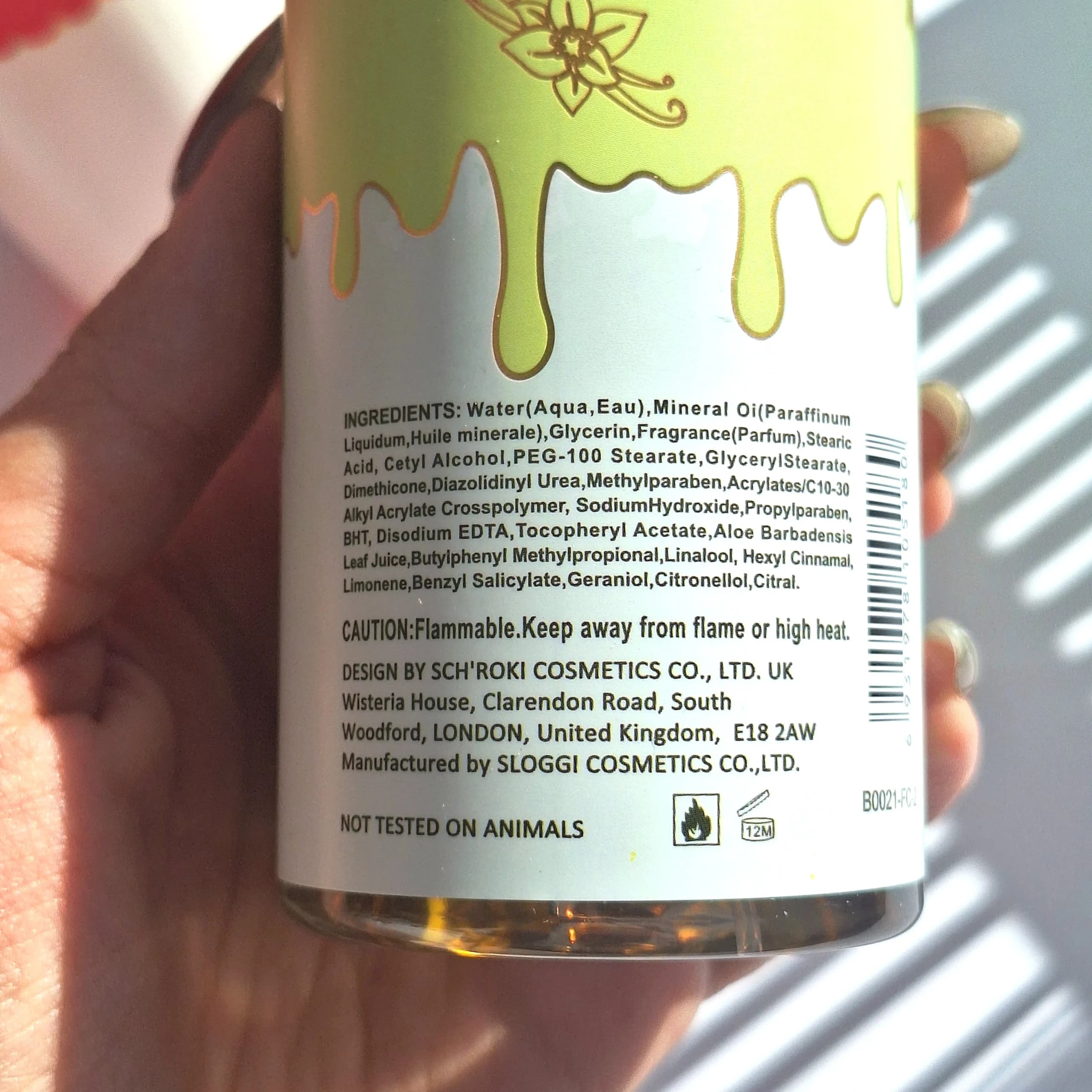 بادی اسپلش رایحه Candied Vanilla Sorbet — تصویر ۲