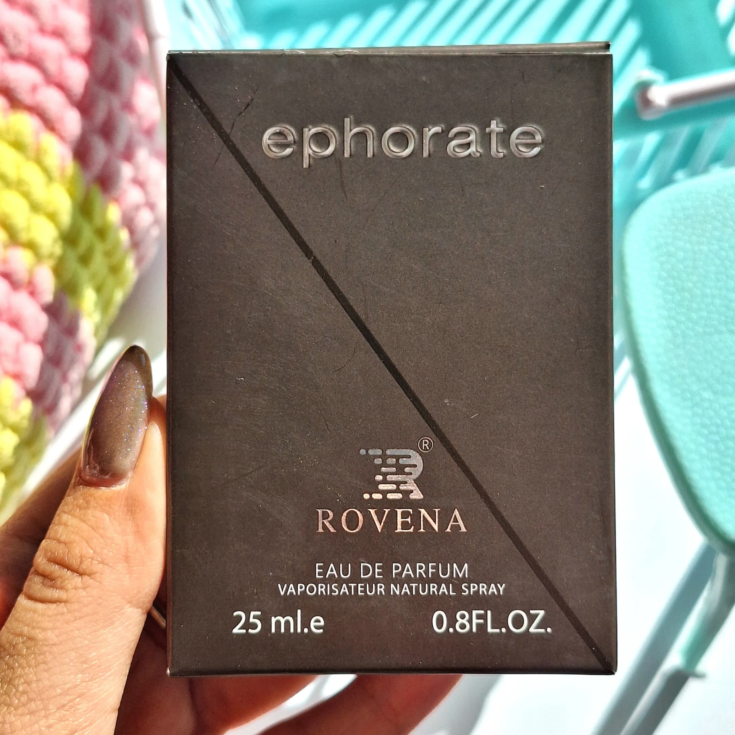 عطر ۲۵ میل ROVENA رایحه ایفوریا مردانه — تصویر ۲