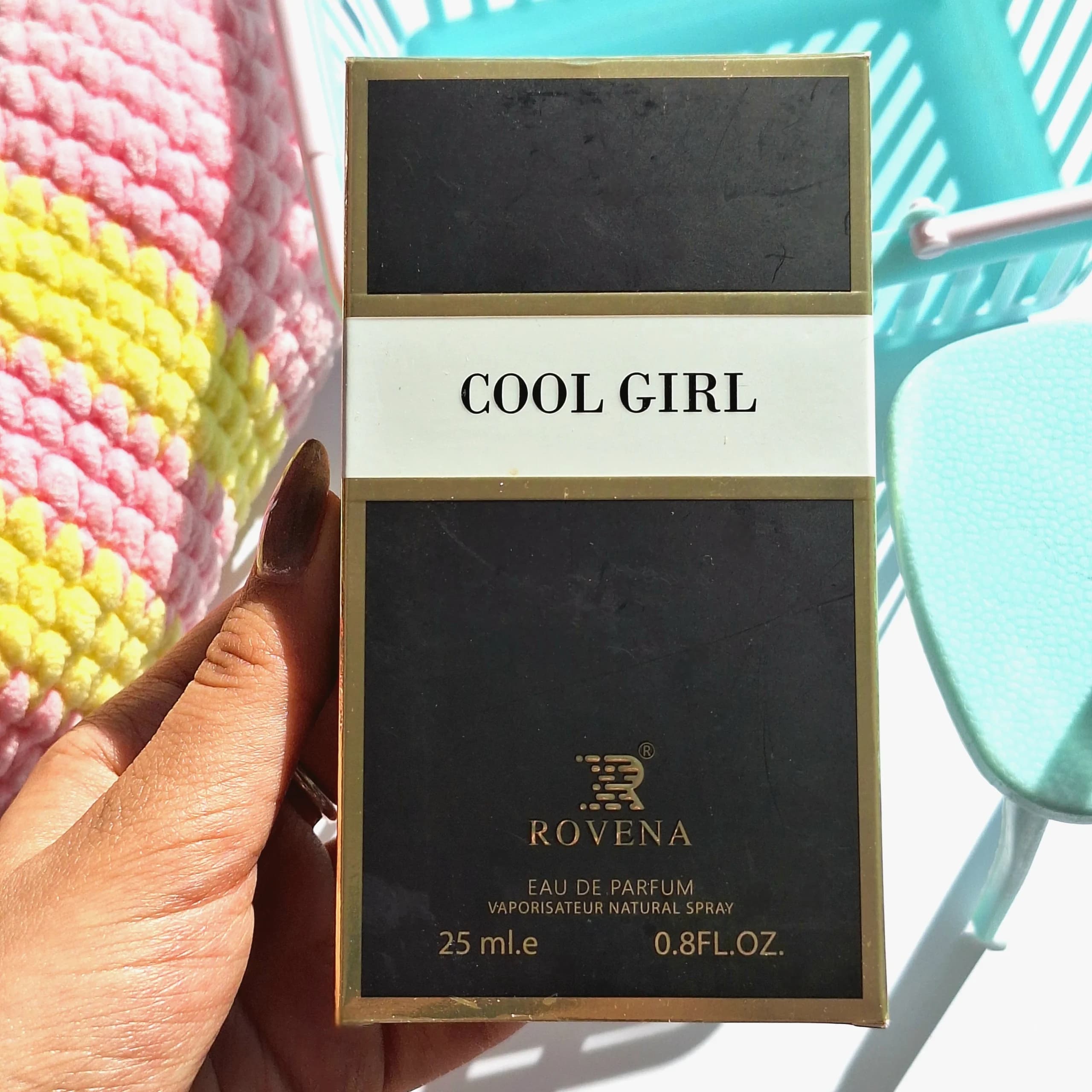 عطر ۲۵ میل ROVENA رایحه گود گرل — تصویر ۲