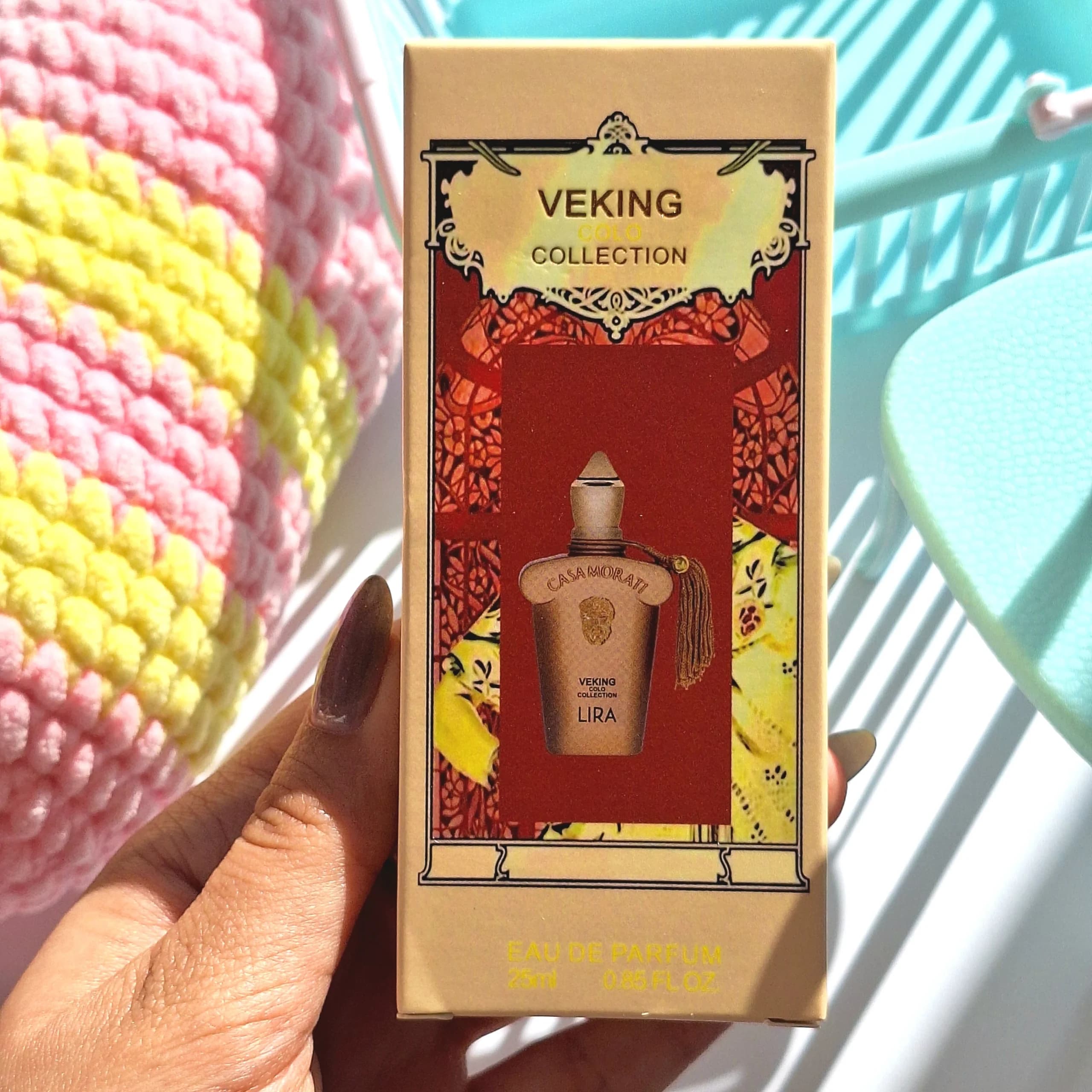 عطر ۲۵ میل VEKING COLO رایحه لیرا کازاموراتی — تصویر ۲