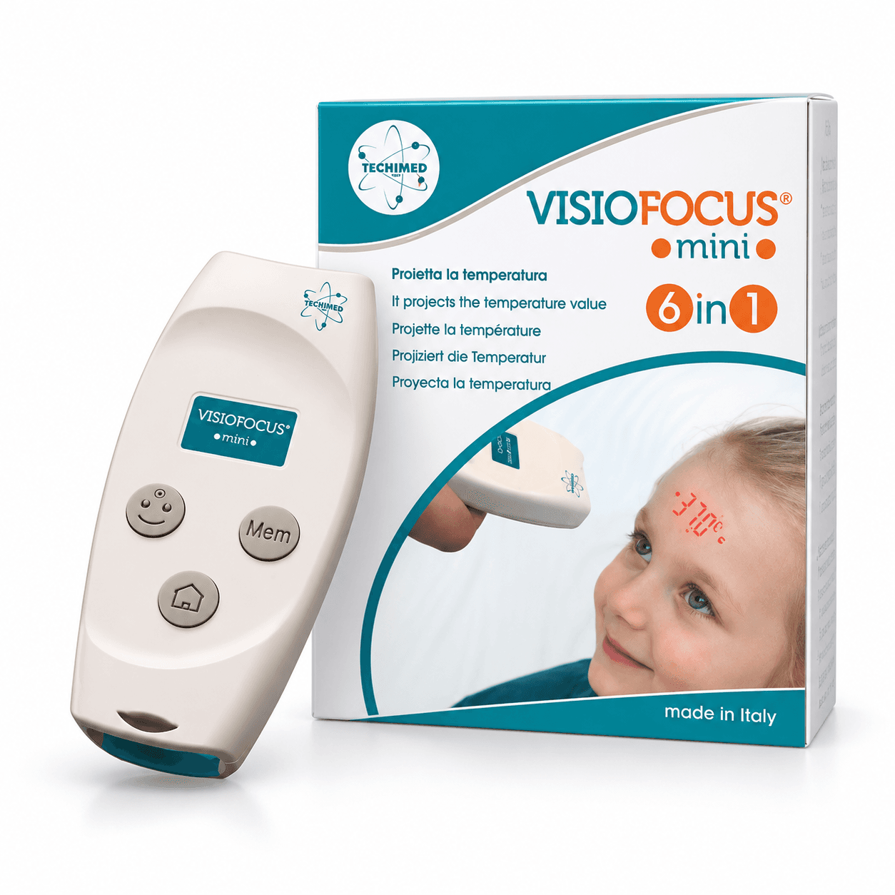 تبسنج دیجیتال غیرتماسی ویزیو فوکوس مدل VisioFocus Mini 06700 — تصویر ۳