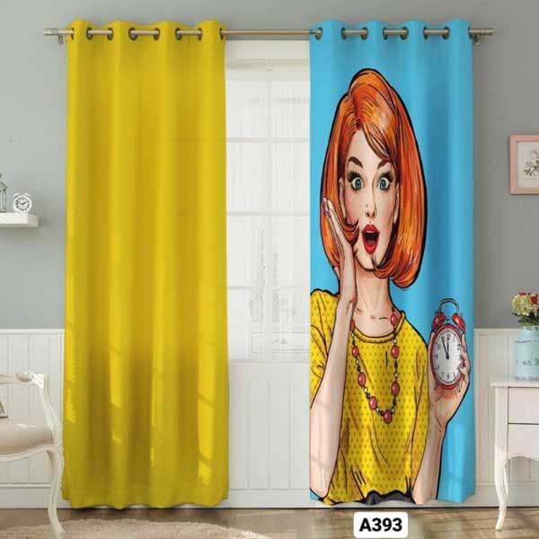 پرده چاپی کد A393