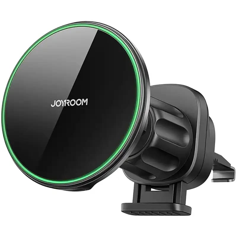 هولدر و نگهدارنده مگنتی و شارژر بیسیم دریچه کولر خودرو 15 واتی جویروم مدل joyroom JR-ZS412
