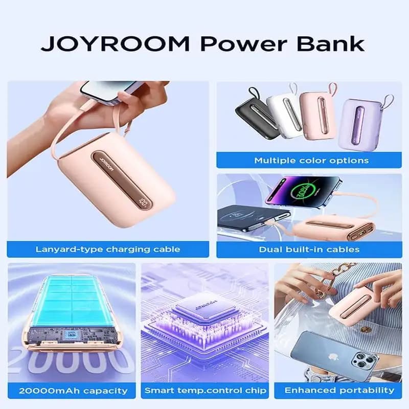 پاوربانک 20000 هزار 22.5 وات جویروم مدل Joyroom JR-L012 Plus — تصویر ۶