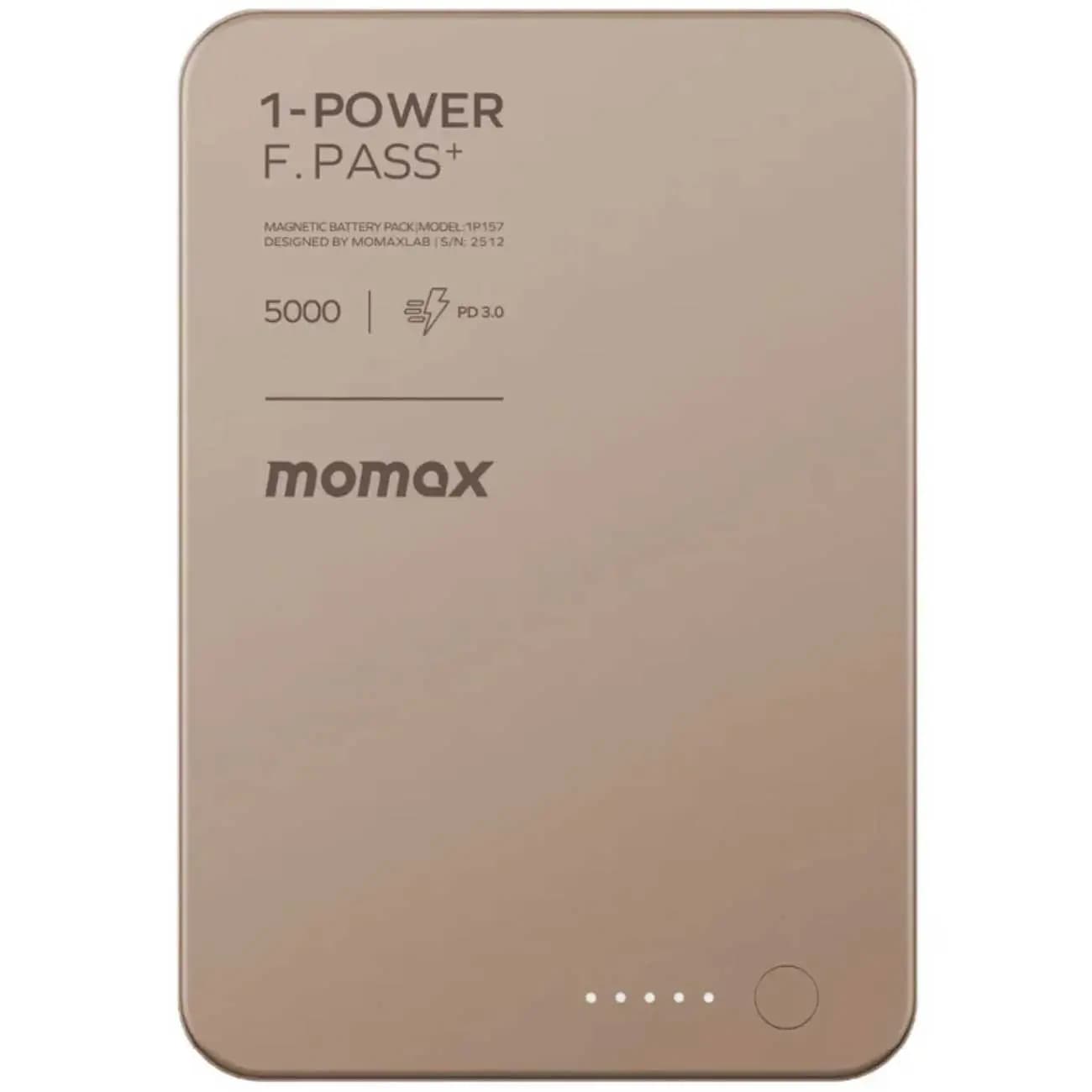پاوربانک مگ سیف 5000 میلی آمپر مومکس مدل Momax IP-157 — تصویر ۳