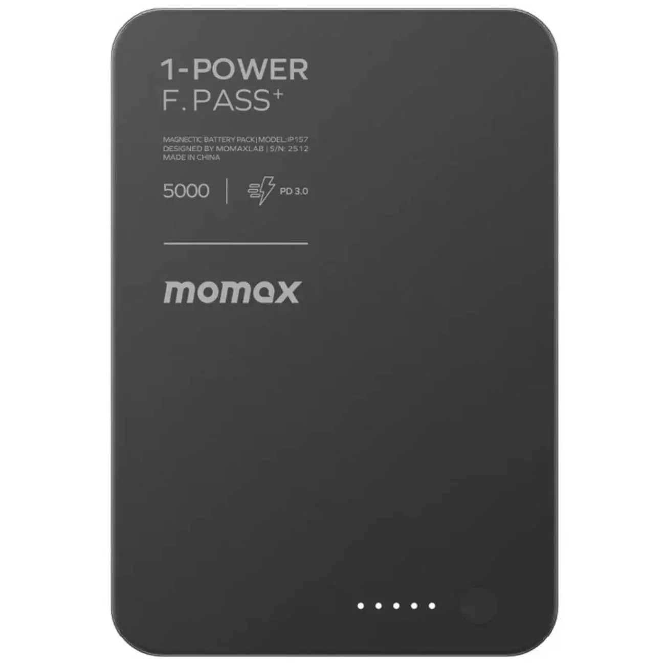 پاوربانک مگ سیف 5000 میلی آمپر مومکس مدل Momax IP-157 — تصویر ۵