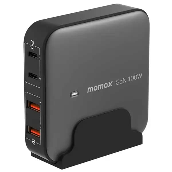 پاور آداپتور رومیزی 100 وات 4 پورت مومکس مدل Momax UM-33