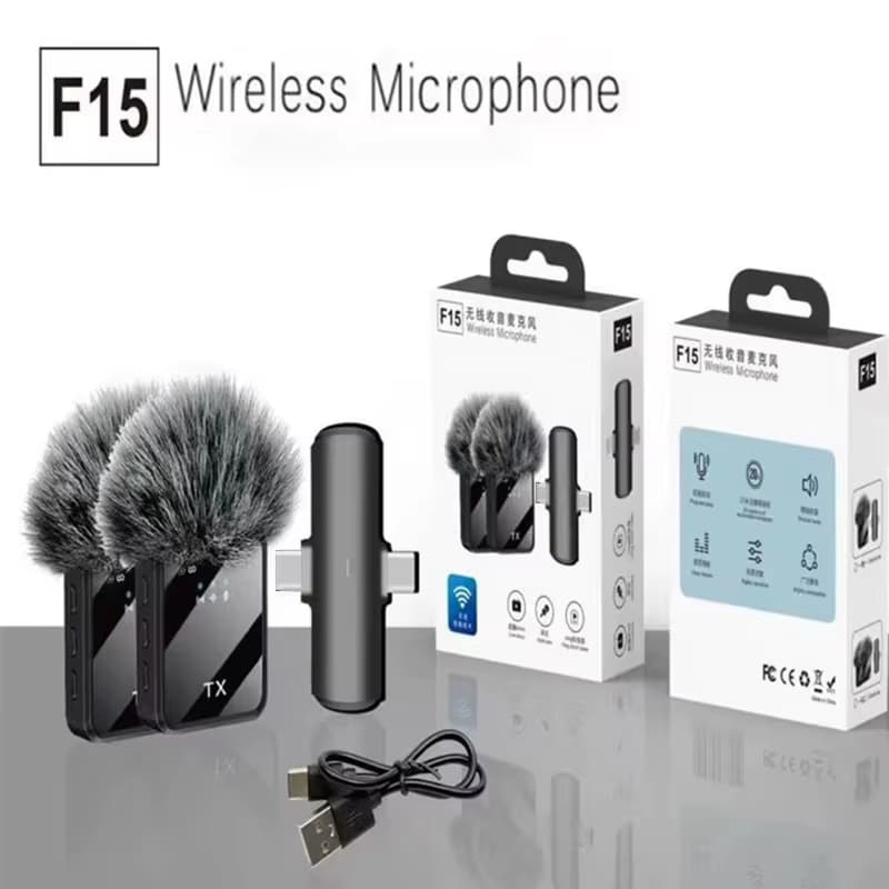 میکروفون بی سیم یقه ای F15-2
