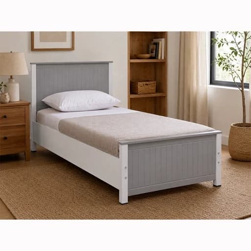 تخت خواب یکنفره چوبی ونیک T652 مبلمان فرنا مدل 1143267