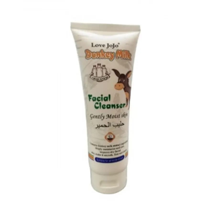 کرم تمیز کننده و روشن کننده پوست لاوجوجو Love Jojo عصاره شیر الاغ Donkey Milk حجم 120 میل