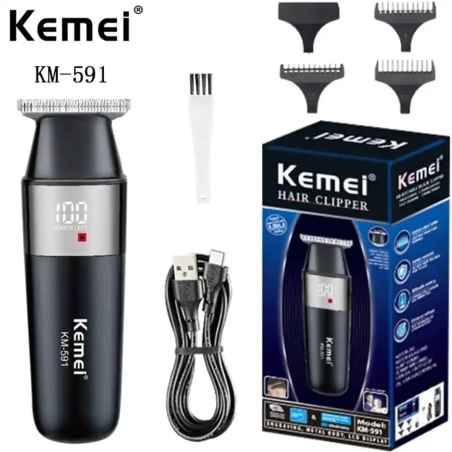 ماشین اصلاح صفر زن کیمیKemei مدل km-591 — تصویر ۲