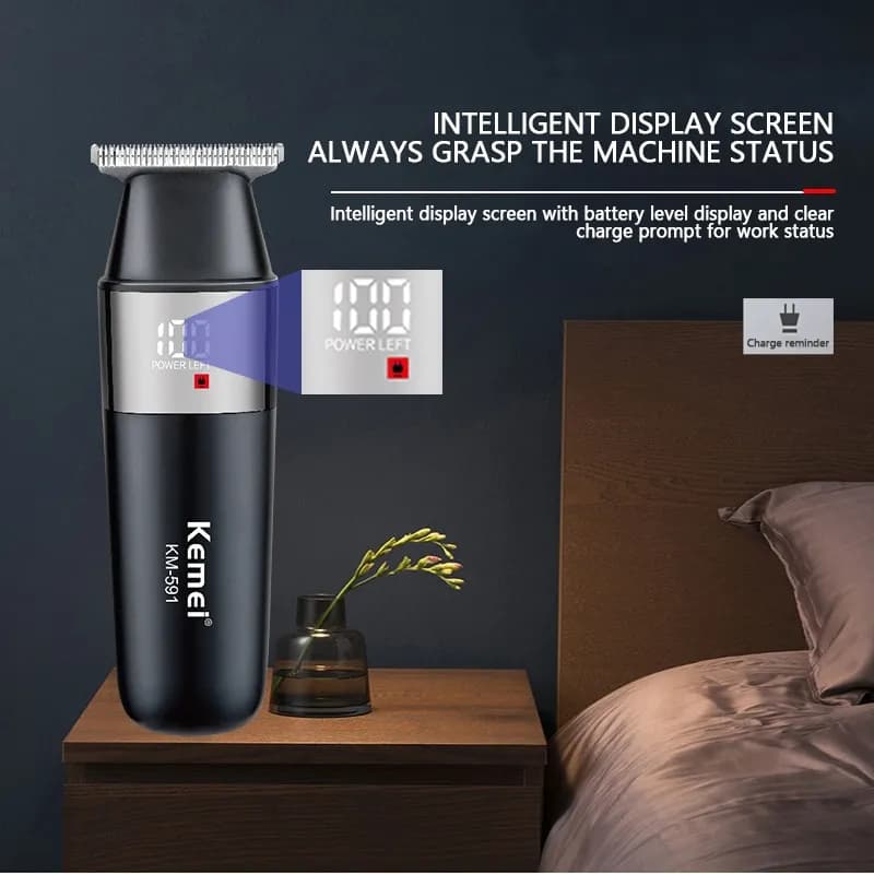 ماشین اصلاح صفر زن کیمیKemei مدل km-591 — تصویر ۳