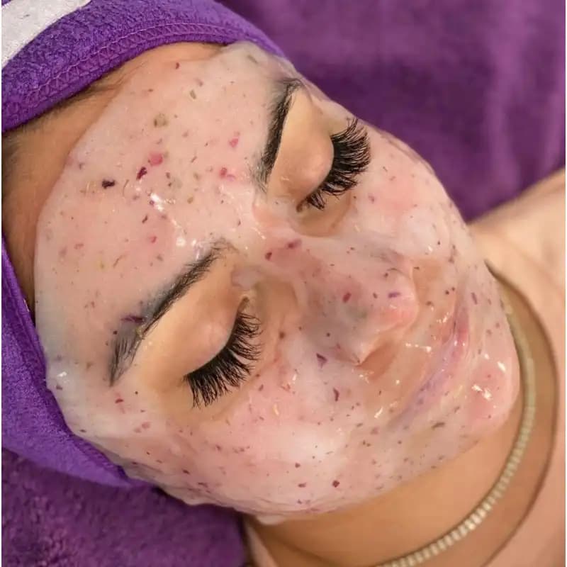 ماسک پودری لاتکسی LAION YAN BEAUTY عصاره شیر گاو 500 گرمی — تصویر ۵