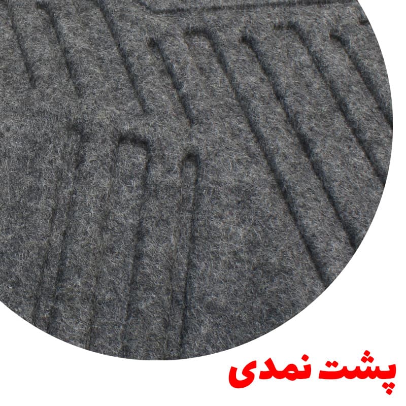 کفپوش سه بعدی پژو 405 و پژو پارس سوپر بابل کارپت – مشکی — تصویر ۶