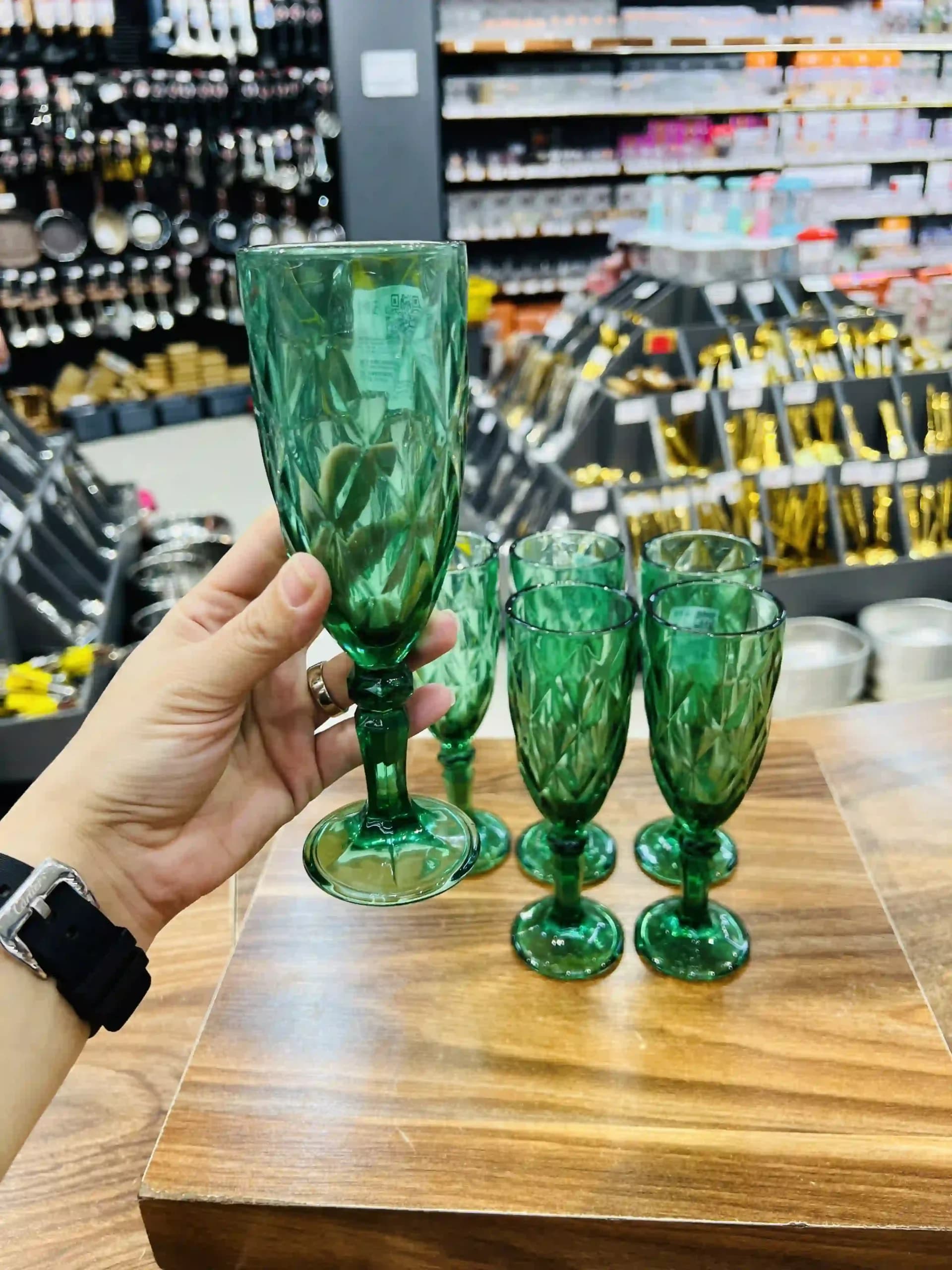 گیلاس ۶ عددی بلور دلی (Deli) مدل KB150BG (۱۶۵ میلیلیتر) — تصویر ۲