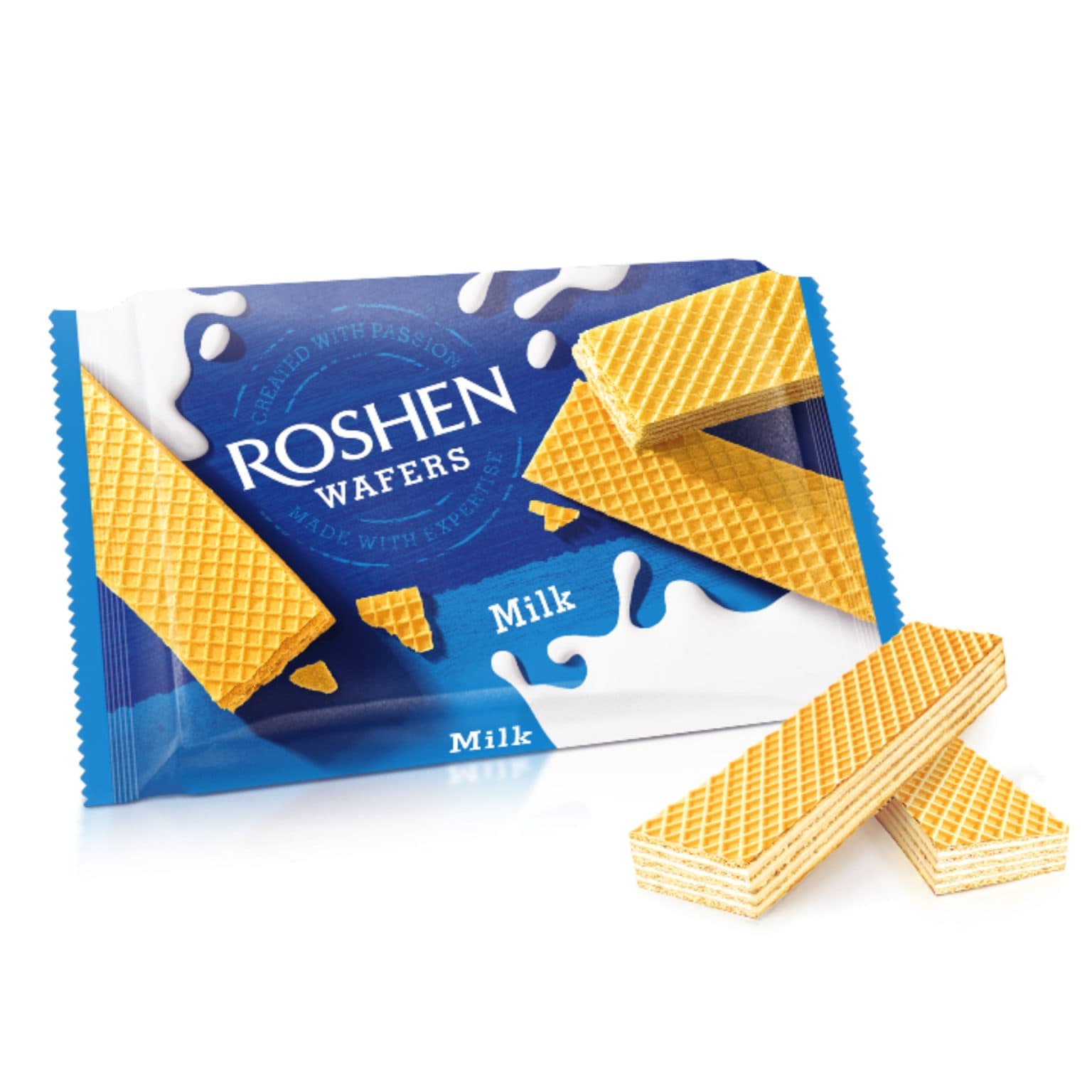 ویفر شیری روشن 72گرمیROSHEN