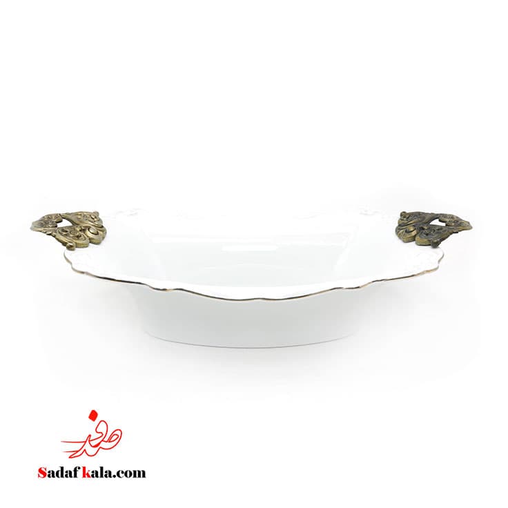 کشکول مستطیل کوچک آماتیس خط طلا لمون(8)/602S — تصویر ۲