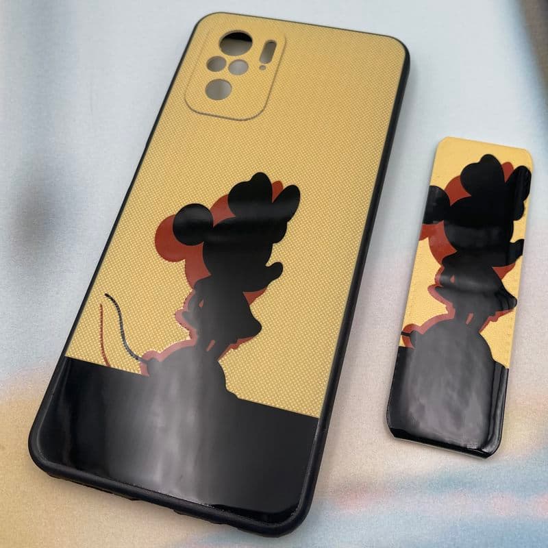 قاب گوشی Redmi Note 10 4G / Redmi Note 10S / Poco M5S شیائومی Sweet Pop دور سیلیکونی هولدری پاپ سوکت دار طرح فانتزی محافظ لنز دار کد 628173 — تصویر ۲