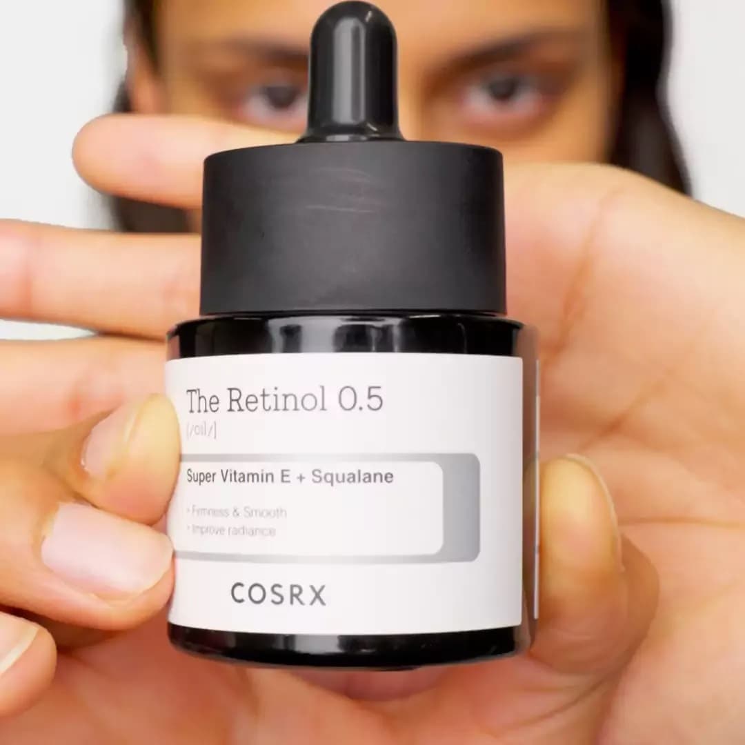 سرم ضدچروک قوی با ویتامین E رتینول 0.5 درصد کوزارکس COSRX The Retinol 0.5 Oil مناسب انواع پوست حجم 20 میلی لیتر — تصویر ۴