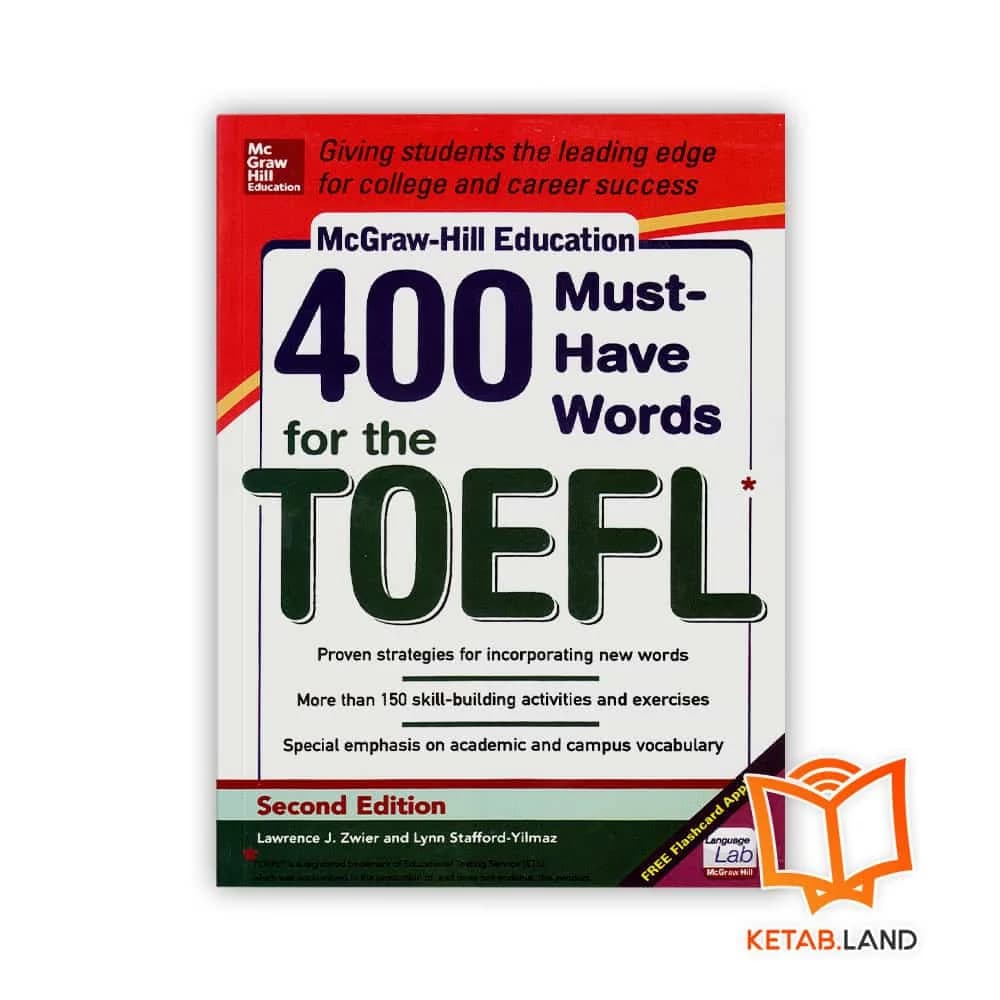 کتاب ۴۰۰Must Have Words for The TOEFL 2nd