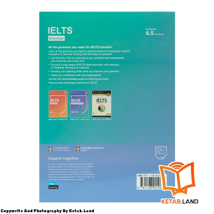 کتاب Cambridge IELTS Grammar for bands 6.5 and Above — تصویر ۳