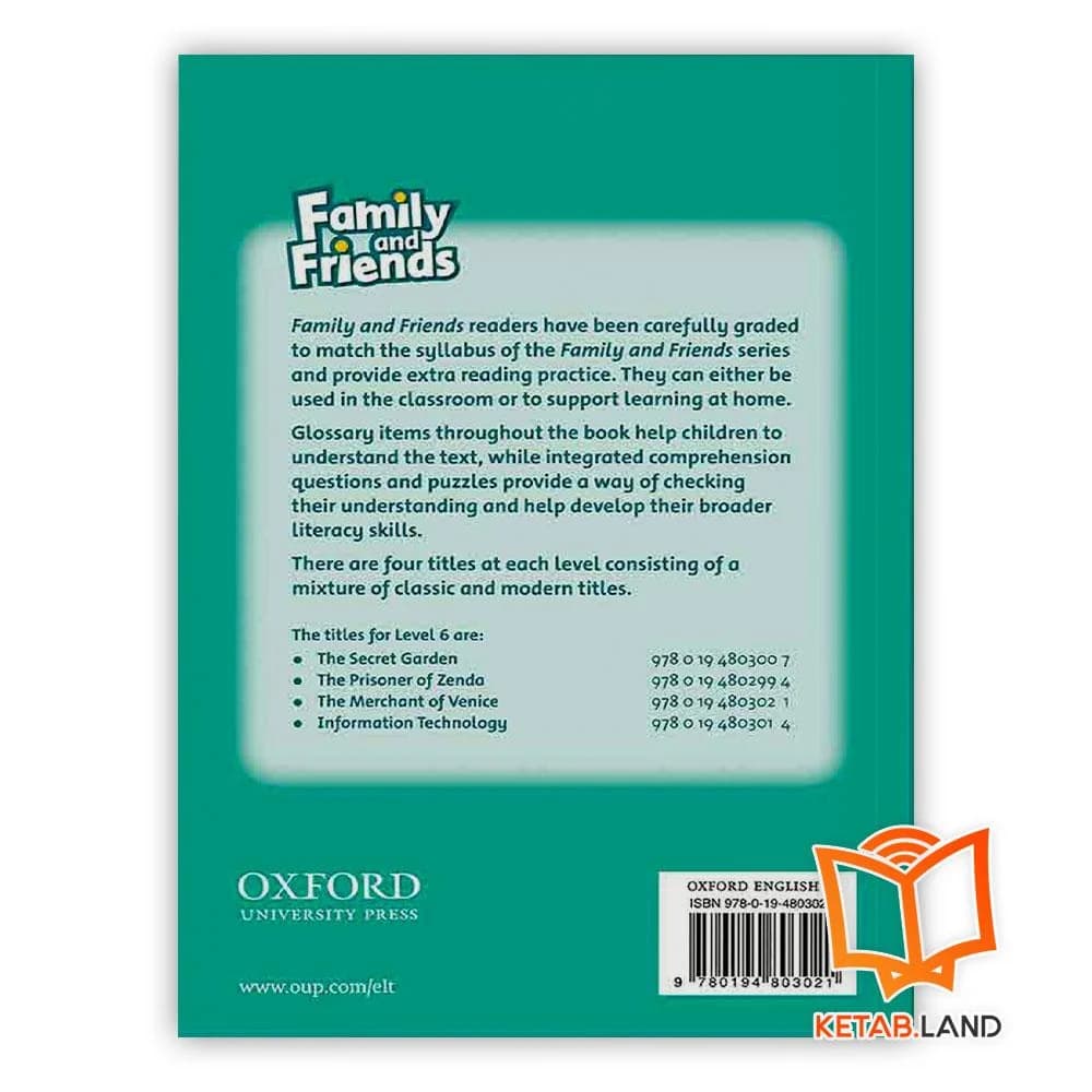 کتاب The Merchant of Venice Family Readers 6 — تصویر ۲