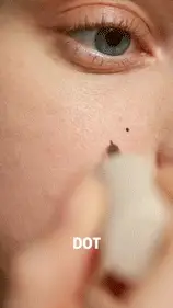 قلم کک و مک FRECK PLEASE FRECKLE TINT رنگ DARK CHOCOLATE شیگلم SHEGLAM — تصویر ۳