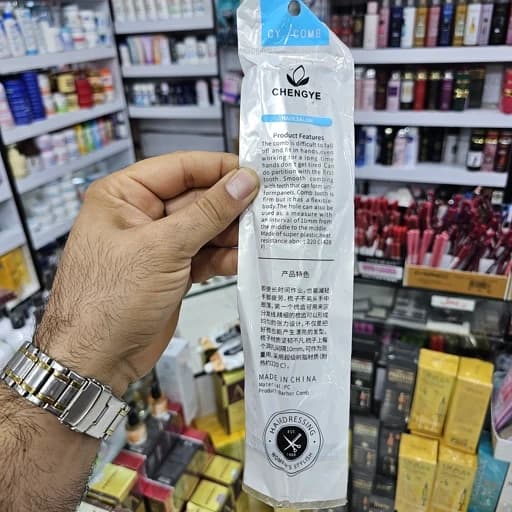 برس حجم دهنده و پوش دهنده مو چنگی حرفه ای — تصویر ۵