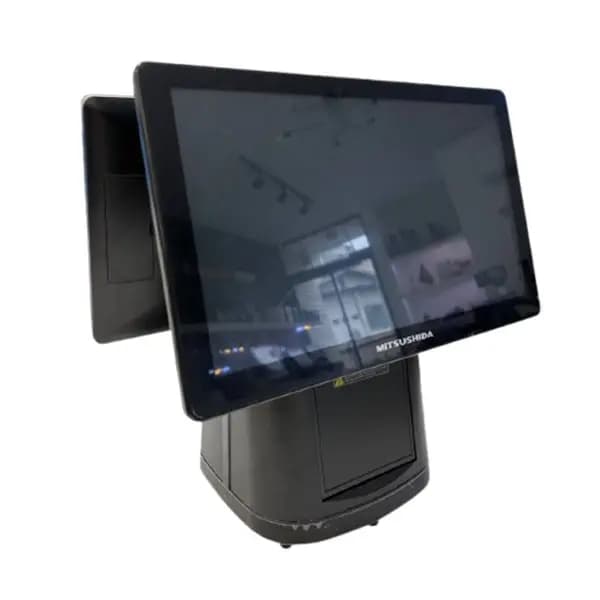 صندوق فروشگاهی لمسي میتسوشیدا مدل MITSOSHIDA KC-L156 دو نمایشگر — تصویر ۲