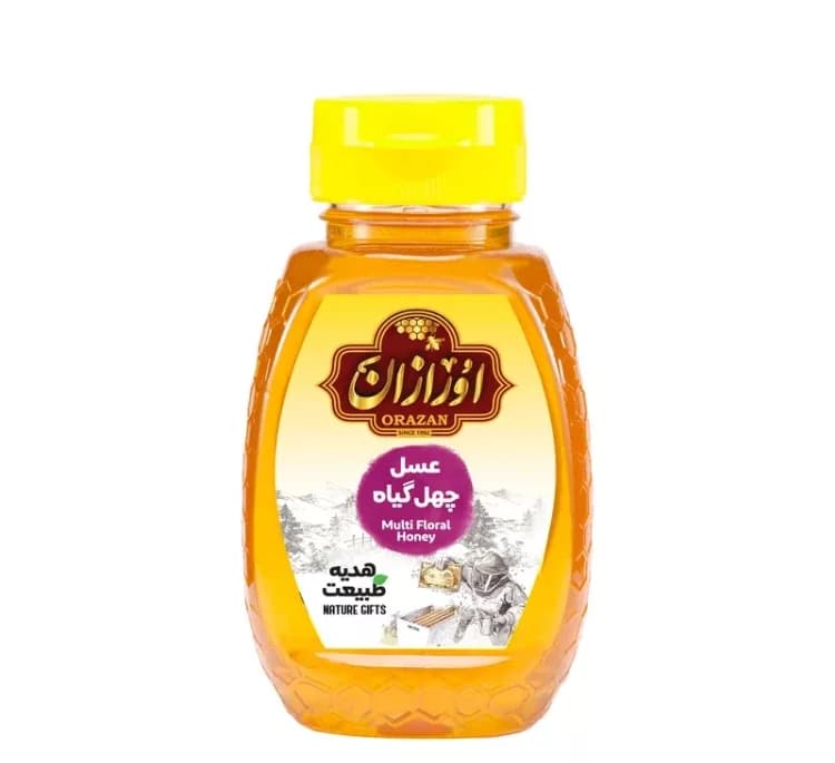 عسل چهل گیاه اورازان وزن 250 گرم
