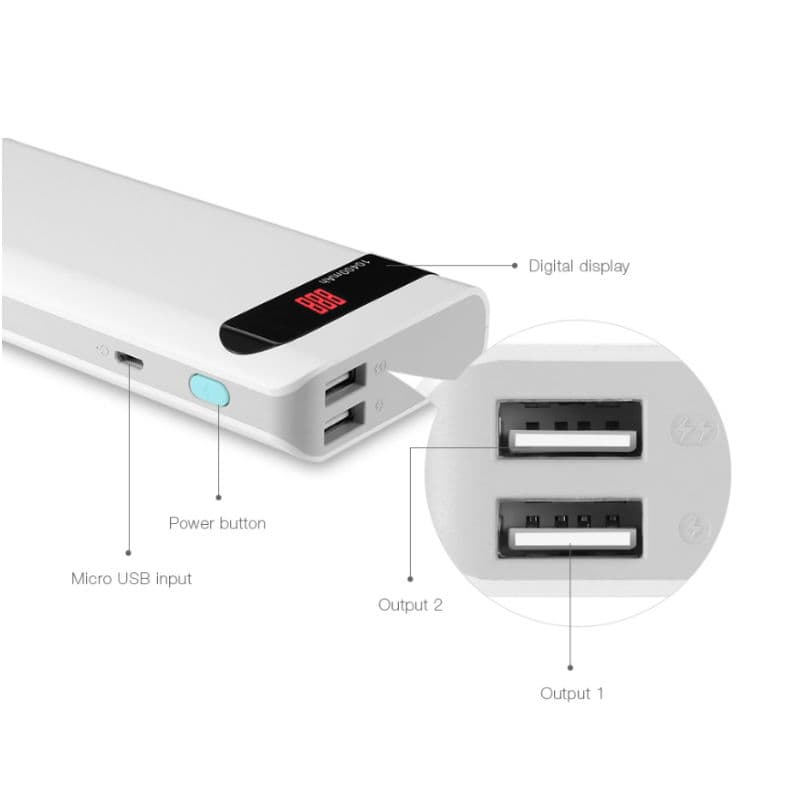 پاوربانک روموس sense 4p با ظرفیت 10000 میلی امپر — تصویر ۲
