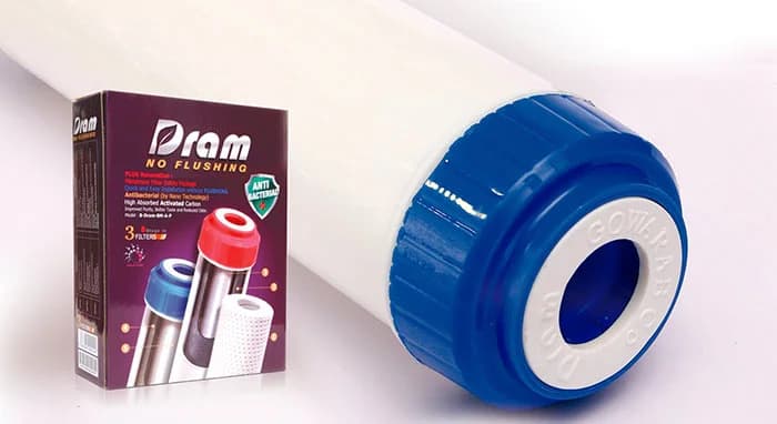 فیلتر پنج مرحله ای نوفلاشینگ پلاس آنتی باکتریال دِرَم مدل BM — تصویر ۳