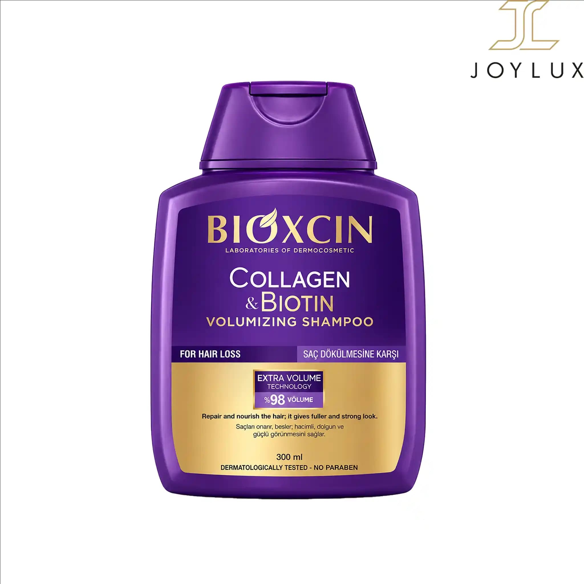 شامپو بیوکسین مدل Collagen & Biotin حجم 300 میلیلیتر