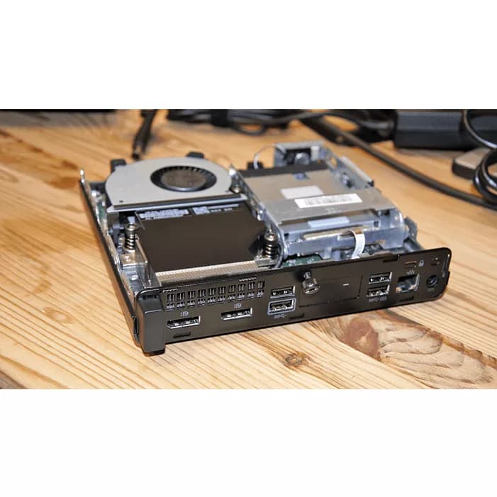 کیس تاینی استوک Hp EliteDesk 705 G5 mini R3 3200G |رم 8GB |حافظه 256GB — تصویر ۴