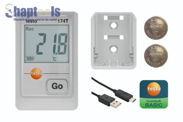 دیتالاگر دما تستو Testo 174 T — تصویر ۵