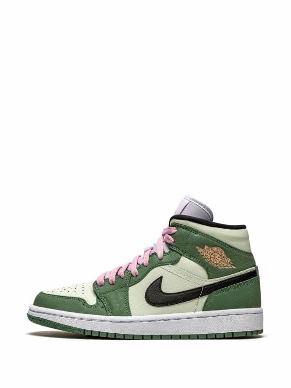 نایک ایر جردن ۱ ساقدار سبز داچ Nike air jordan 1 dutch green — تصویر ۴