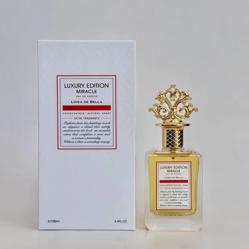 عطر ادکلن لاکچری ادیشن میراکل از برند لینا دبلا 100 میل | Lina Debla Luxury Edition Miracle Eau de Parfum — تصویر ۲