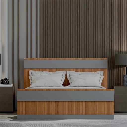تخت خواب دو نفره مدل FH867 سایز 160×200 سانتی متر مبلمان فرنا مدل 1143118