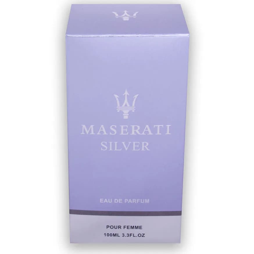 ادکلن زنانه مازراتی سیلور MASERATI Silver حجم 100 میل — تصویر ۲
