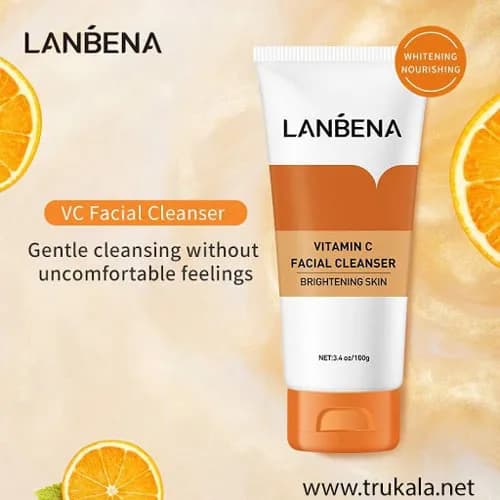 فوم شستشو ویتامین سی لانبنا Lanbena — تصویر ۴
